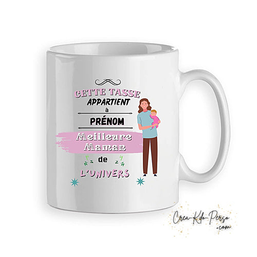 mug personnalisé cadeau maman