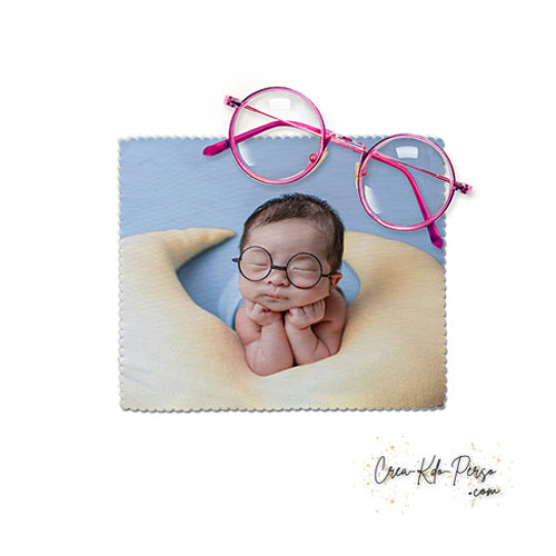 chiffon lunette personnalisé avec photo