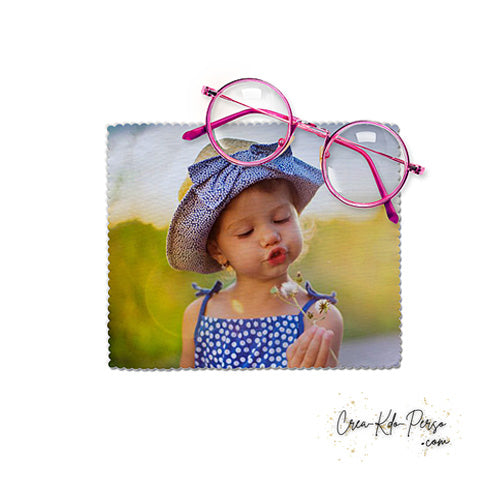 chiffon lunette personnalisé avec photo