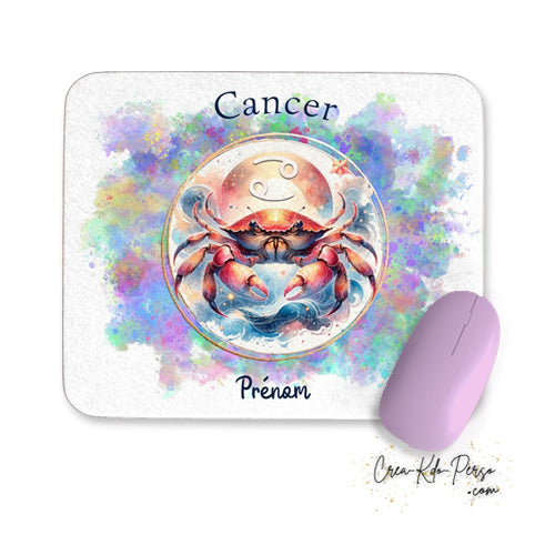 tapis de souris personnalisé astrologie cancer