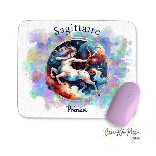 tapis de souris personnalisé astrologie sagittaire