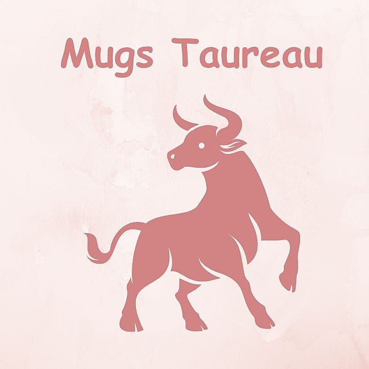 Mugs et tasses sur le thème de l'Astrologie signe Taureau
