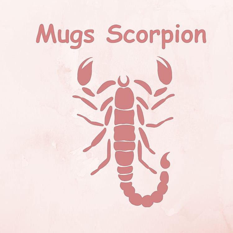 Mugs et tasses sur le thème de l'Astrologie signe Scorpion