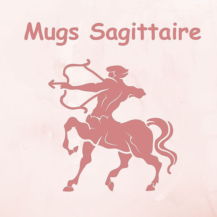 Mugs et tasses sur le thème de l'Astrologie signe Sagittaire