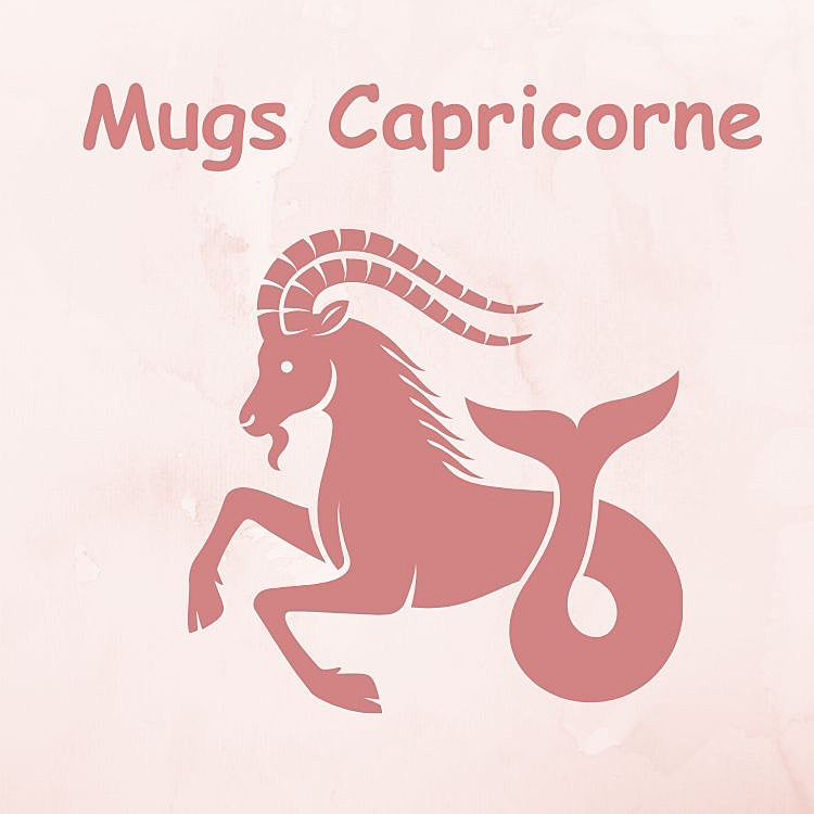 Mugs et tasses sur le thème de l'Astrologie Capricorne