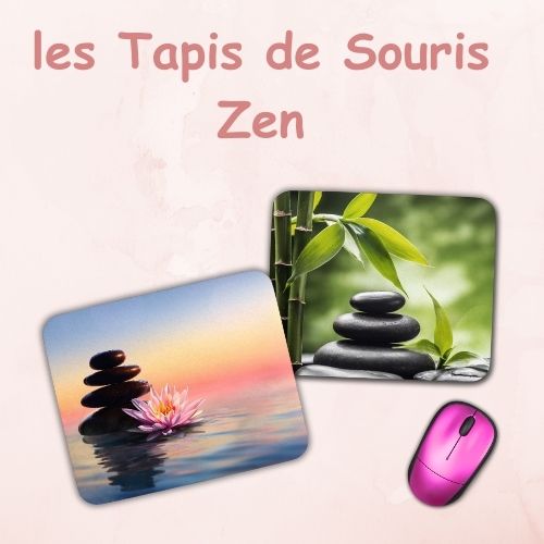 Tapis de souris thème Zen