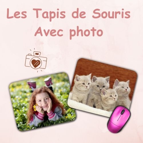 Tapis de souris avec votre photo