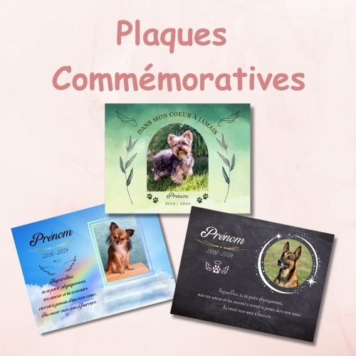 Plaques Funéraires Commémoratives Animaux