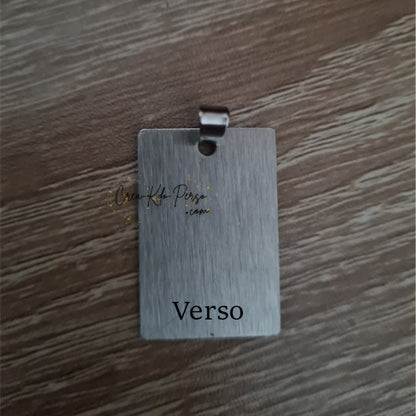 Pendentif Personnalisé Empreinte de Main et Prénom – Un Souvenir Unique