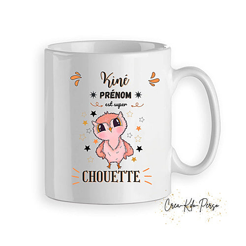 mug cadeau kiné kinésithérapeute personnalisé