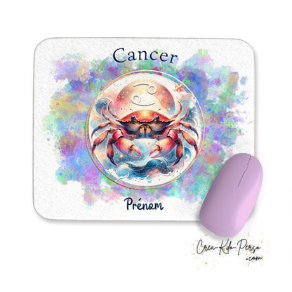 tapis de souris personnalisé astrologie cancer