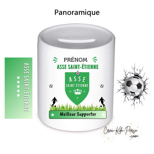 tirelire personnalisé asse saint etienne